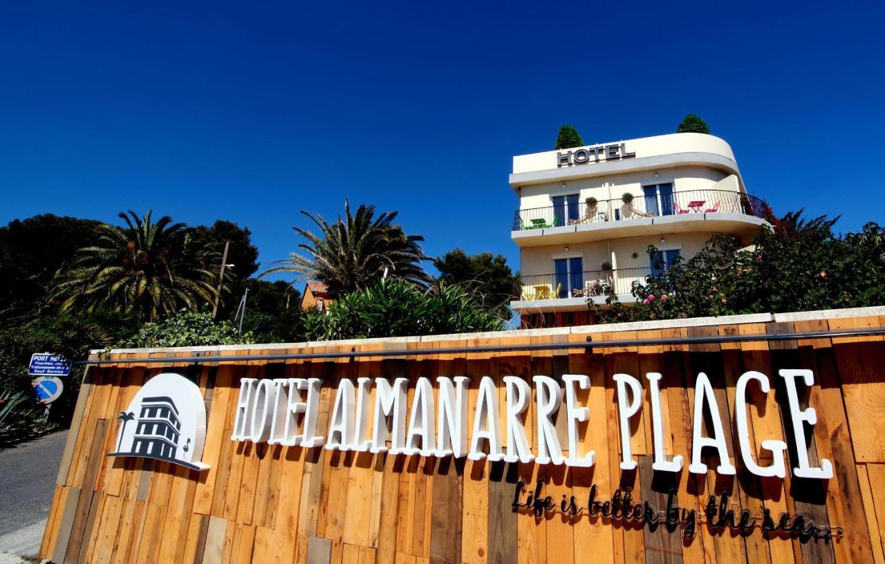 Hotel Almanarre Plage - Hotel Eco-Responsable Face A La Mer Hyères Buitenkant foto